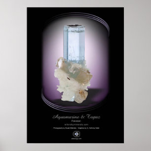 POSTER AQUA ET TOPAZE