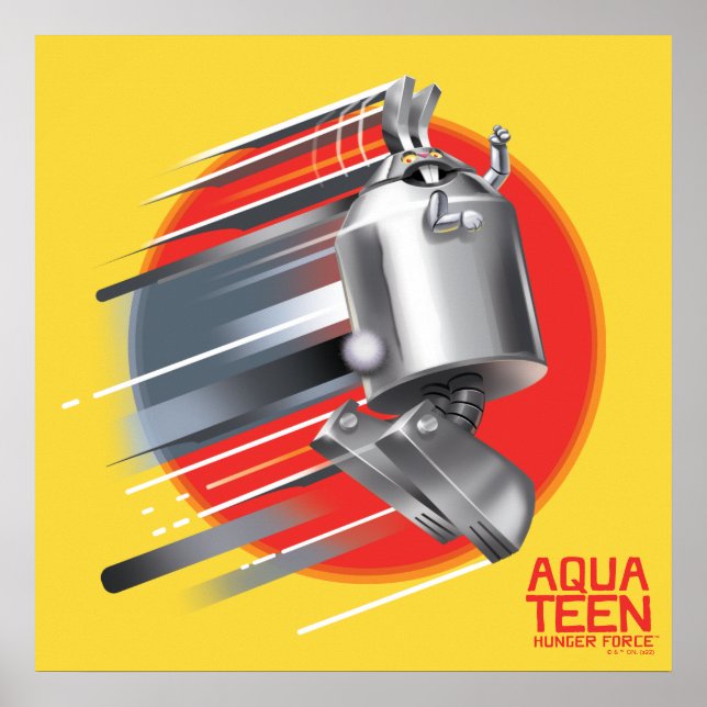 Poster Aqua Teen Hunger Force Rabbot (Devant)
