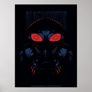 Poster Aquaman   Black Manta Shadowy Graphic