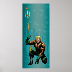 Poster Aquaman Crouching