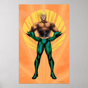 Poster Aquaman Standing