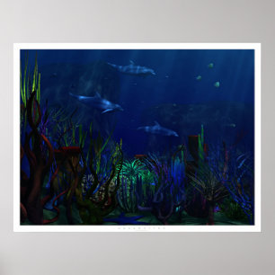 Poster Aquamarine