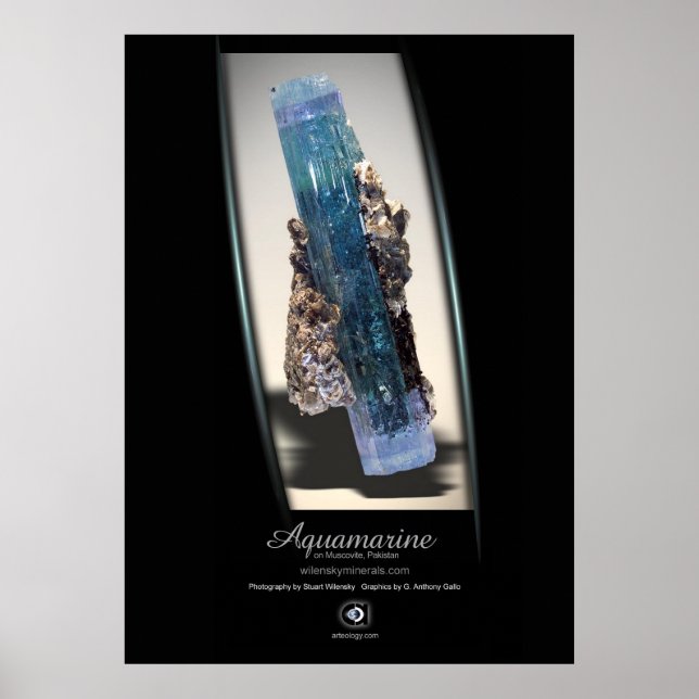POSTER AQUAMARINE MUSCOVITE (Devant)