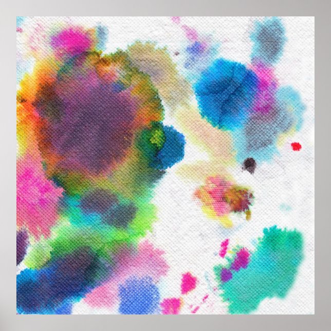 Poster aquarelle (Devant)