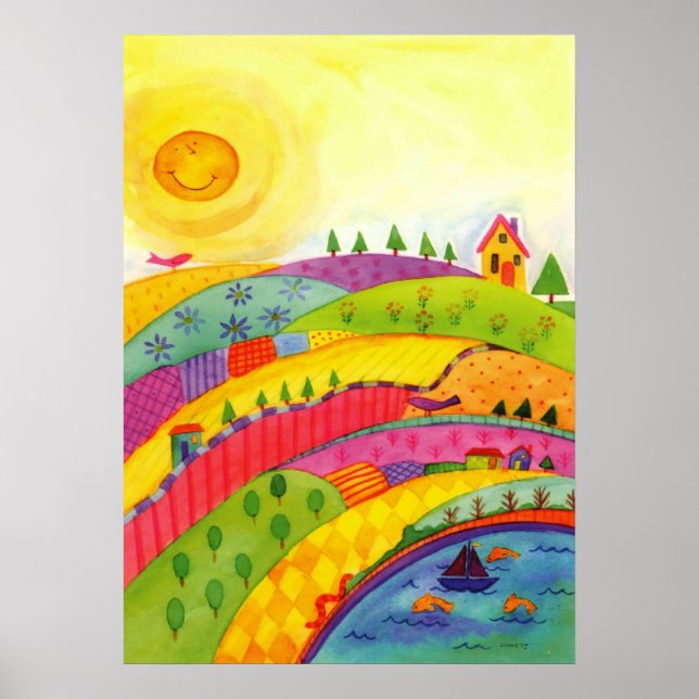 Poster aquarelle (Devant)