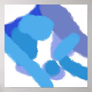 Poster aquarelle abstraite