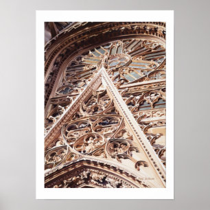Poster Aquarelle "Allure" Church Architecture