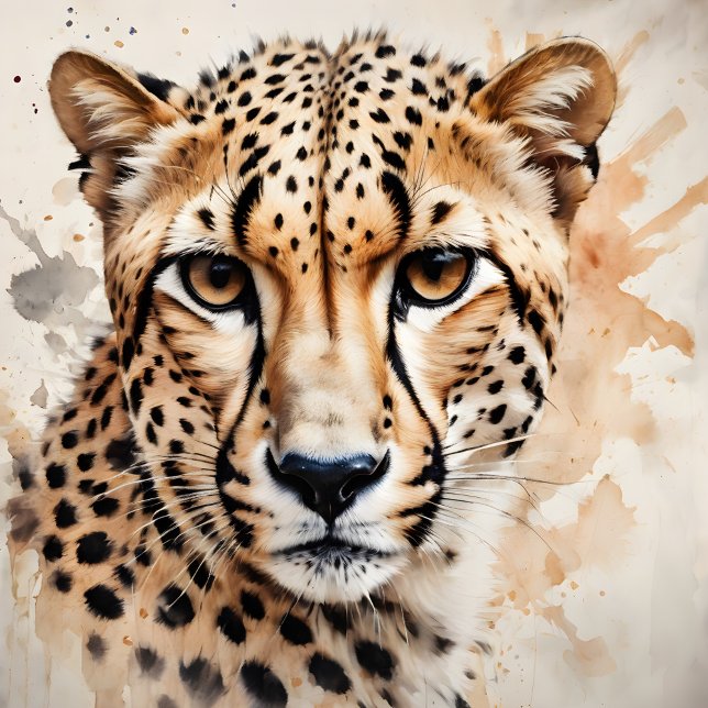 Poster Aquarelle Cheetah no 7 (Cheetah no 7)