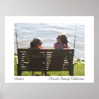 Poster Aquarelle des soeurs