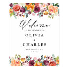 Aquarelle Fleurs d'automne Mariage de automne Bien