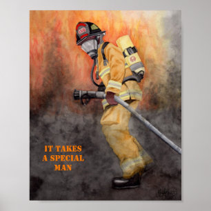 Poster "Aquarelle originale Miranda Saint James"