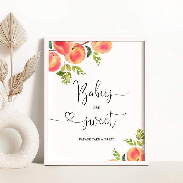 Poster Aquarelle pêche Bébés sont doux prendre un régal (Créateur téléchargé)