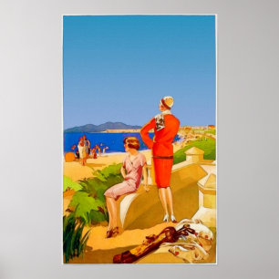 Poster Aquarelle Troon Golf Print