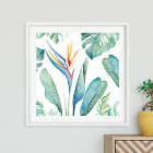 Aquarelle tropicale Botaniques et verdure