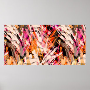 Poster Aquarelle vintage arrière - plan transparent, spla