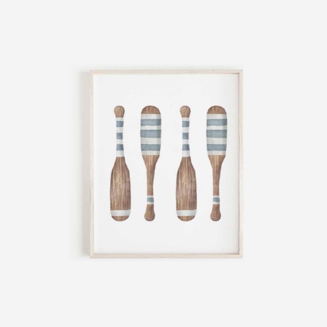 Poster aquarelle vintage empreinte (Créateur téléchargé)