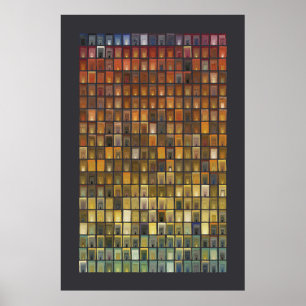 Poster Aquarelles du XVIIe siècle - Portes