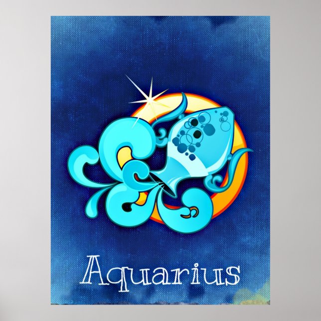 Poster Aquarius (Devant)