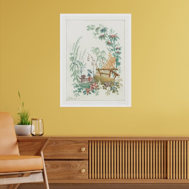 Poster "Arabesques chinois" de Jean-Baptiste Pillement (Salon 2)