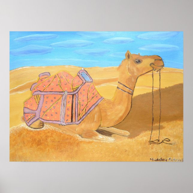 Poster Arabian Camel (Devant)