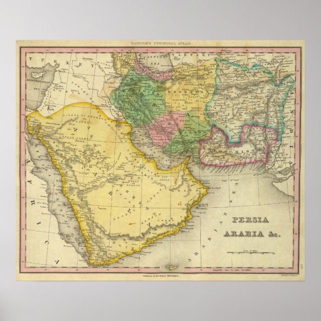Poster Arabie Perse (Devant)