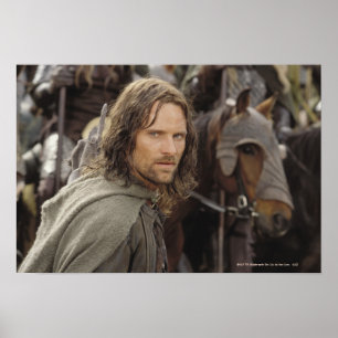 Poster Aragorn avec cheval