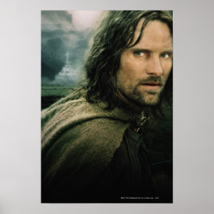 Poster Aragorn Gros plan