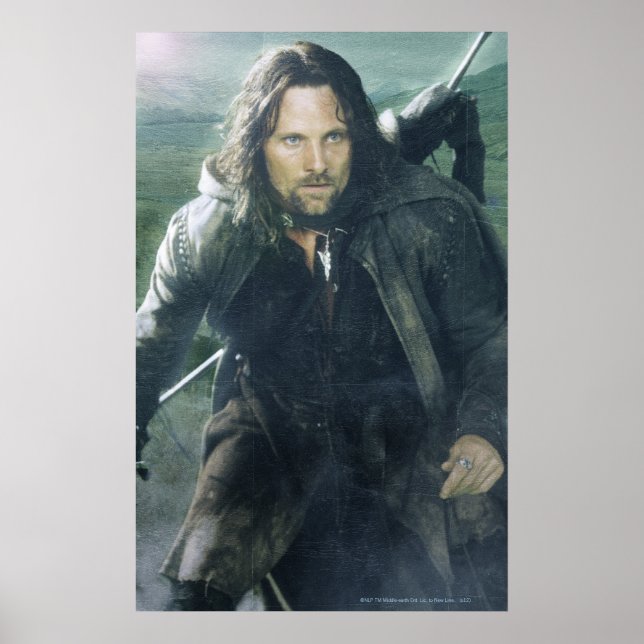 Poster Aragorn intense (Devant)