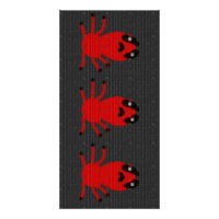 Araignées rouges Brown Araignée murale Graffiti En