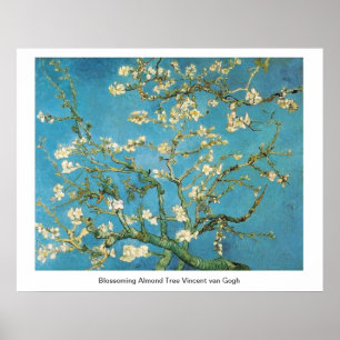 Poster Aramande en fleurs Vincent van Gogh