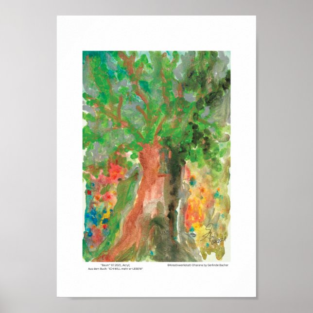 Poster arbre (Devant)