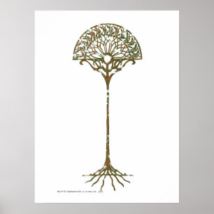 Poster Arbre blanc de Númenor