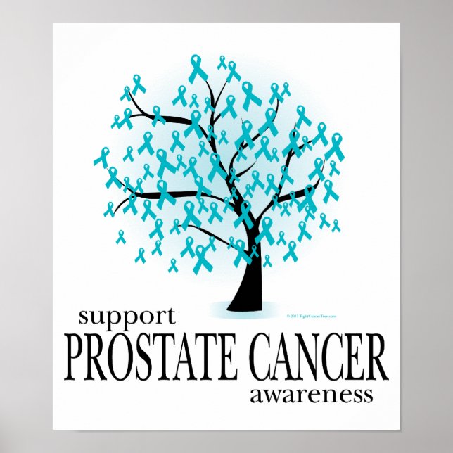 Poster Arbre de cancer de la prostate (Devant)
