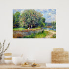 Arbre de châtaignier en fleurs Pierre Auguste Reno