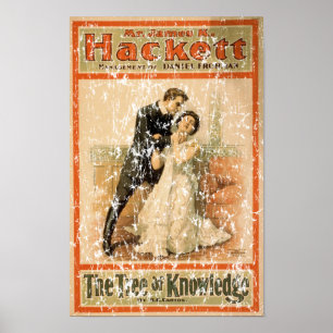 Poster Arbre de connaissances 1898 - en détresse