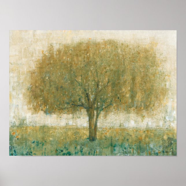 Poster Arbre de jour d'été II (Devant)