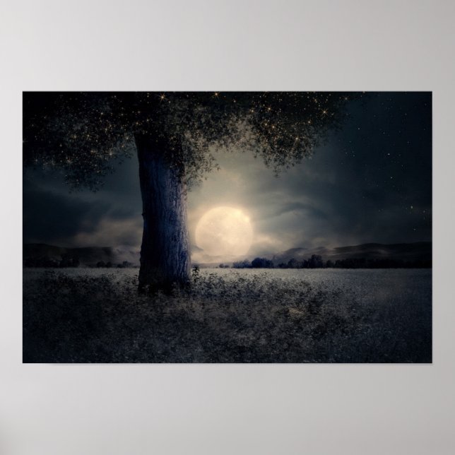 Poster Arbre de la lune (Devant)