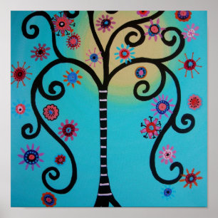 POSTER ARBRE DE LA VIE