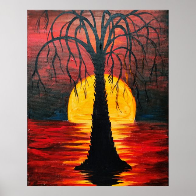 Poster Arbre de Lepidodendron (Devant)