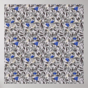 Poster Arbre de myrtille, William Morris