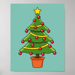 Poster Arbre de Noël