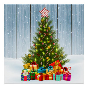 Poster Arbre de Noël