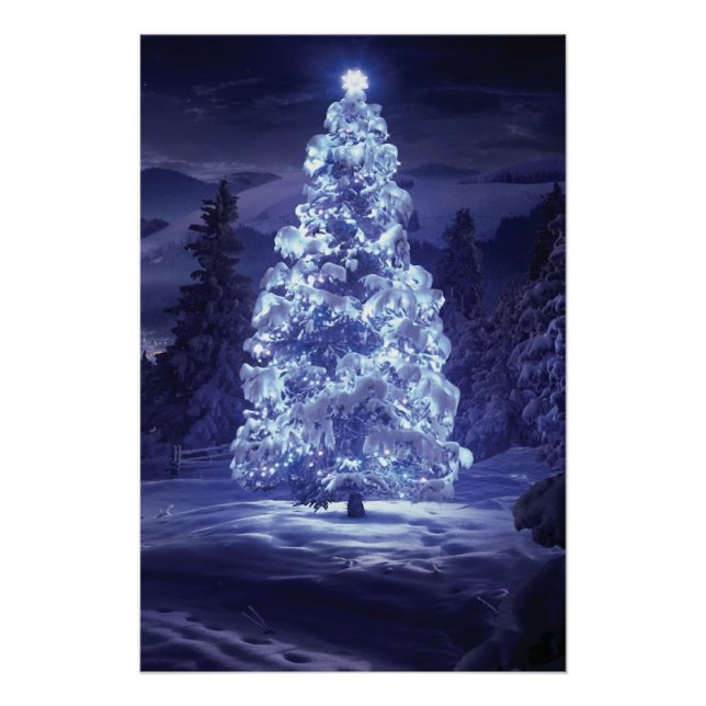 Poster Arbre de Noël (Devant)