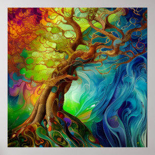 Poster Arbre de vie