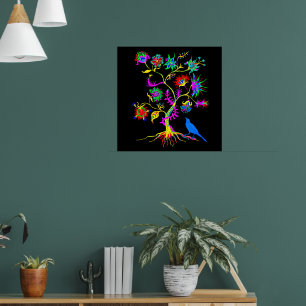 Poster Arbre de vie art