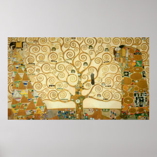 Poster Arbre de vie de Gustav Klimt