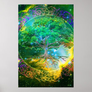 Poster Arbre de vie et de santé