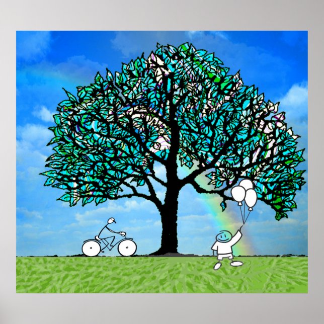 Poster Arbre de vie Glee (Devant)