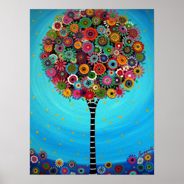 Poster Arbre de vie par Prisarts (Devant)