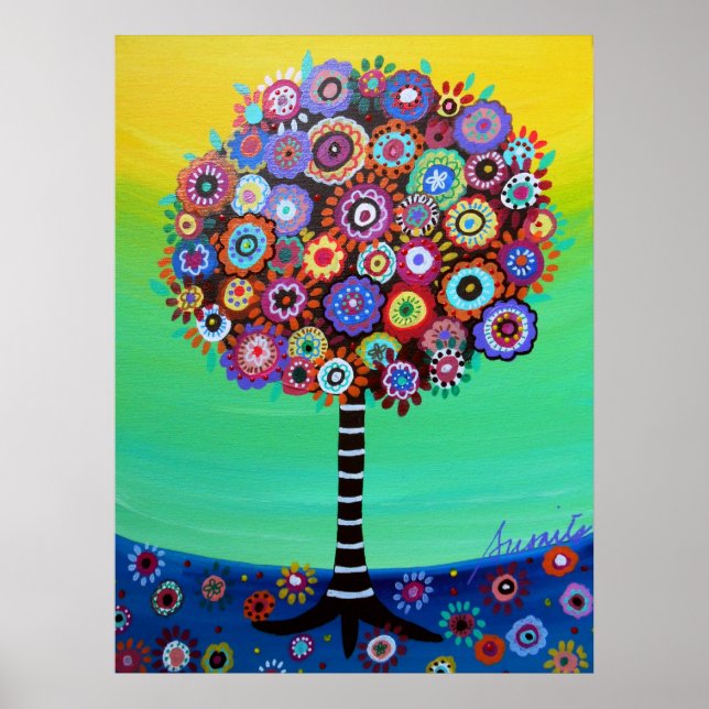 POSTER ARBRE DE VIE PAR PRISARTS (Devant)